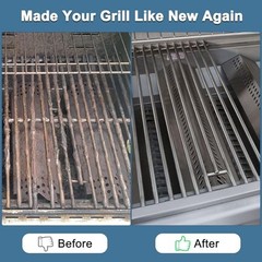 BBQ Grill Replacement Parts, Cooking Grate for Bull & Lion Grills, Fits Multiple
