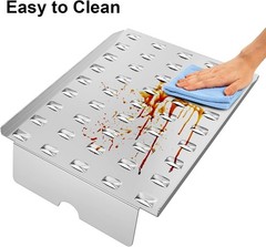 Grill Drip Tray Heat Baffle Replacement for Camp Chef 24 Series Pellet Grills,