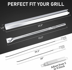 Grill Parts for Charbroil Performance 2-Burner 463630021 463655021 463655421 463