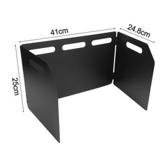 Windproof Plate for Camping Stoves Energy Efficient Design for Outdoor Cooking