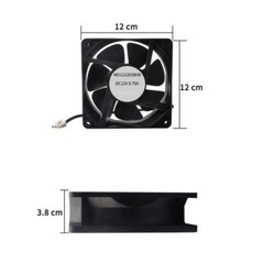 Precision Control Fan/Turbo Fan for Char-Griller GRAVITY FED 980 Charcoal Grill