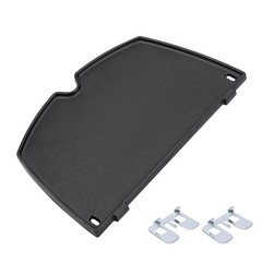 6558 Griddle for Weber Q100 Q120 Q1000 Q1200 Series Grills,Cast Iron Grill Parts