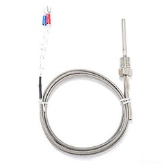 Waterproof K Type Grounded Thermocouple – Jaybva Temperature Sensor 1/4″ K Type