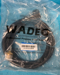 NEW WADEO 8’ Propane Adapter Hose MODEL-YG001 1/4″ 350 PSIG
