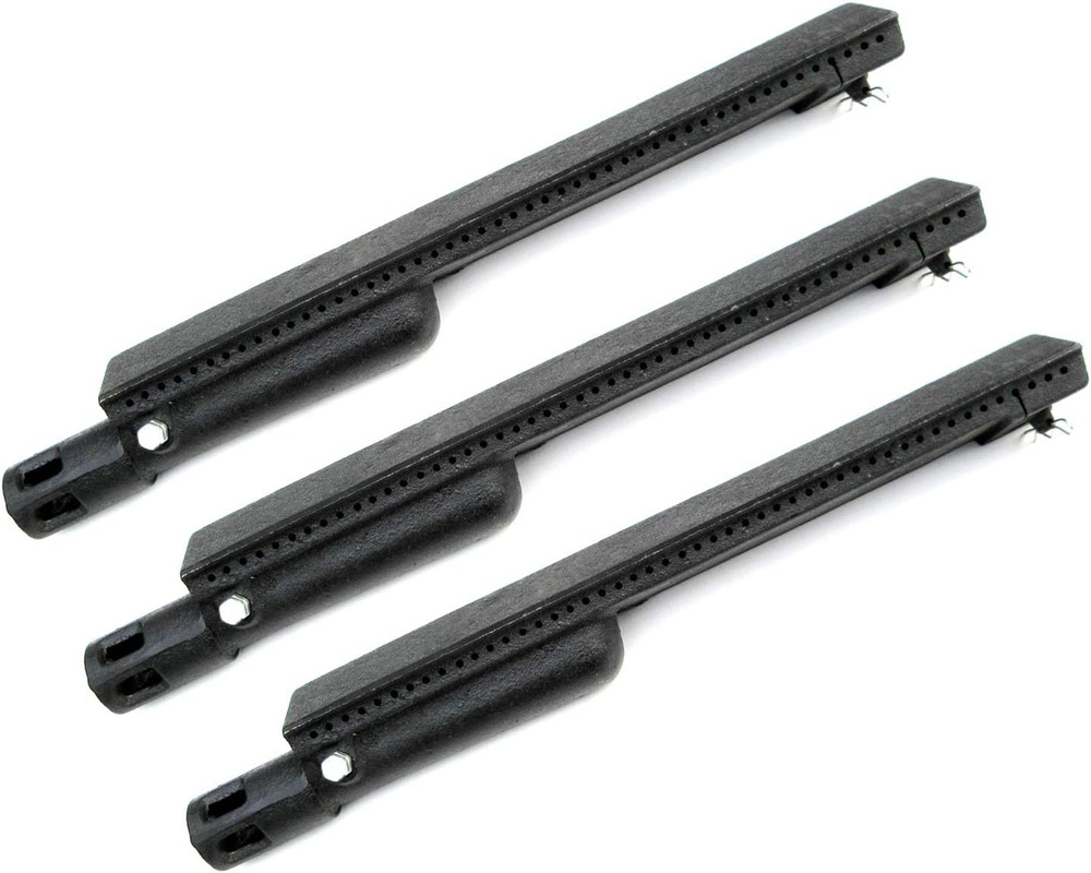 DB101 Cast Iron Burner (3-Pack) for Jenn-Air, Nexgrill, Charbroil Grills