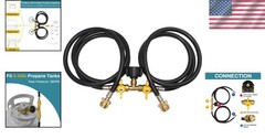 Portable Appliance Adapter Hose with Shut Off Valve