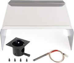 Porcelain Steel Fire Burn Pot Igniter for Traeger Pit Boss Pellet Grill Burner