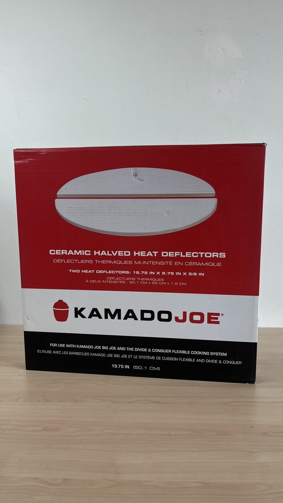 Kamado Joe Ceramic Halved Heat Deflectors For Big Joe (New / Sealed)