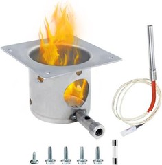 304 Stainless Steel Fire Burn Pot and Hot Rod Ignitor Kit for Traeger Pit Boss