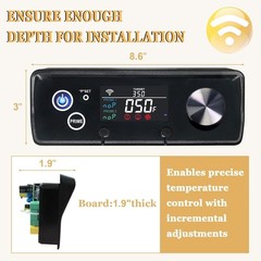 Smart WiFi Controller for Wood Pellet Grill/
