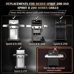 69785 Grill Burner Tube Replacement Parts for Weber Spirit 200 E210 S220 215 BBQ