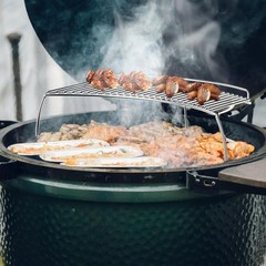 Versatile Warming Rack for Charcoal Grills – Fits Weber, Big Green Egg & More