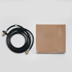 10Ft POL Fitting Propane Hose Compatible with Buddy Heater Connect 5-40LB Tank