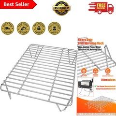 Grilling Essential! Upper Warming Rack for Green Mountain Davy Crockett Grill