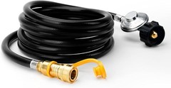 Mr. Heater Compatible 12 ft Propane Regulator Hose – Safe and Easy Setup