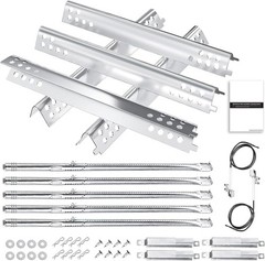 Grill Replacement Parts Kit for Char-Broil 4 and 5 Burner Grills | Burners, Heat