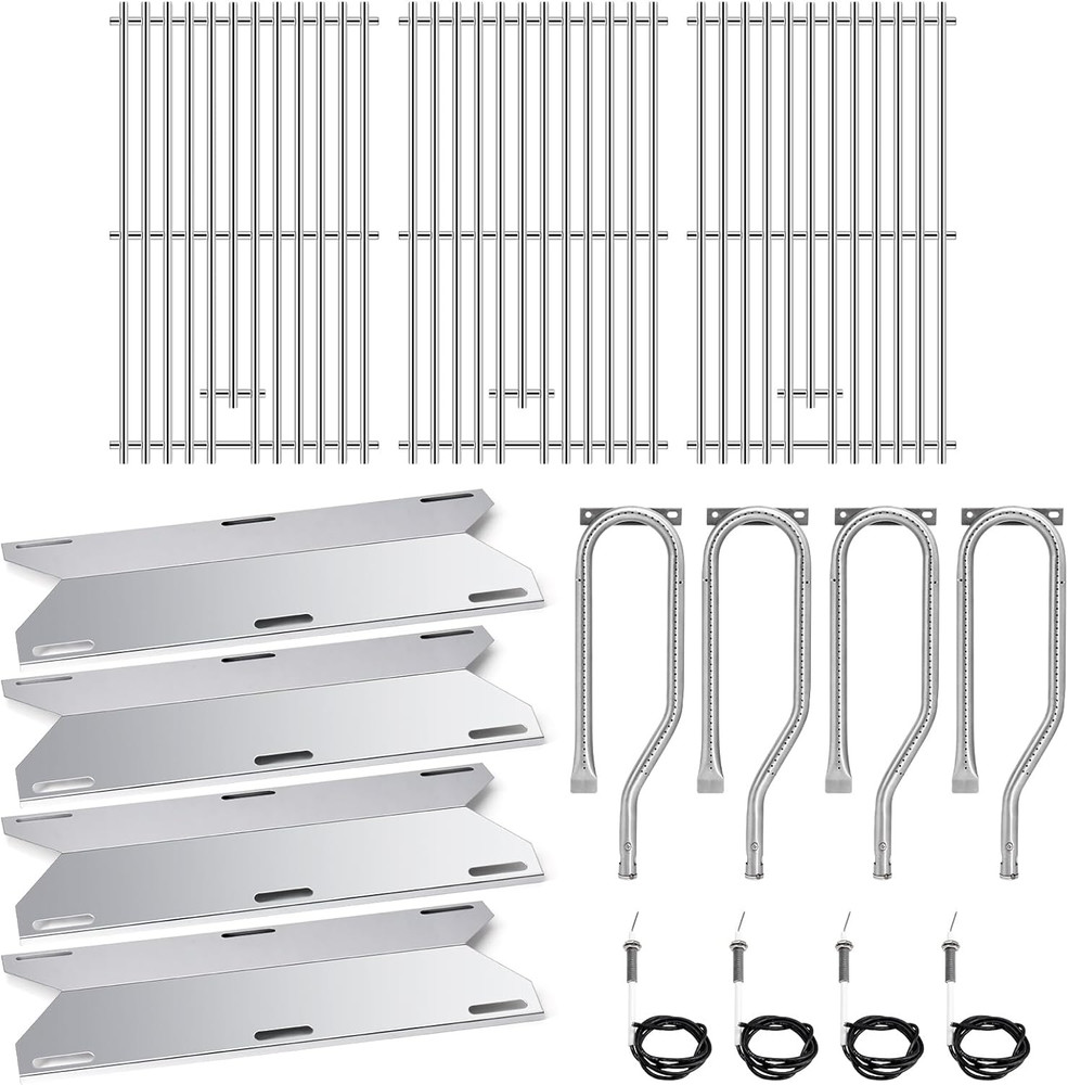 Replacement Parts for Jenn Air 720-0337 Grill 4 Burner, Grill Grates & Flame Spr