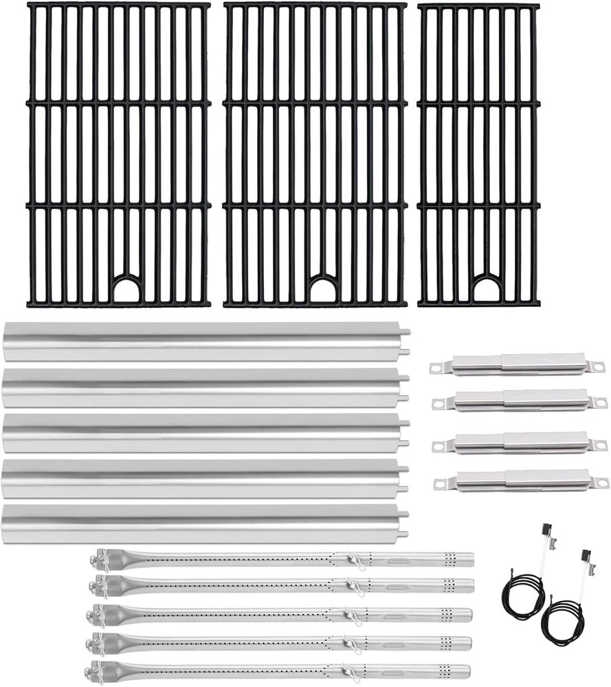 Grill Replacement Parts Cast Iron for Charbroil 5 Burner 463448021 463449021 NEW