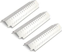 Grill Heat Plates 15″ 3-Pack Stainless Steel for Centro Charbroil Costco Thermos