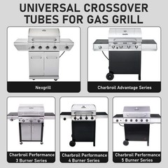 Utheer 304 Stainless Steel Carryover 5 inch – 9.5 inch, 4 Crossover Tubes
