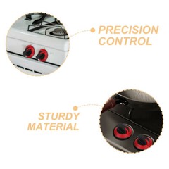 3 Pcs Gas Stove Knob Grill Universal Replacement Knobs Camping Parts