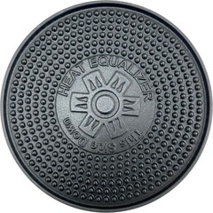 -9.25 inch Cast Iron Heat Diffuser Plate Gas & Electric Stoves Even Heat