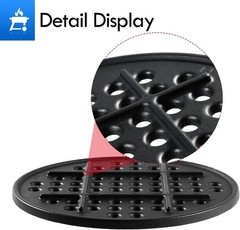 Kamado Joe 9.75in Cast Iron Fire Grate – Perfect for Classic 18-Inch Series