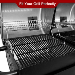19 3/4″ Grill Grates for Chargriller | 3PCS Cast Iron Grill Grates Replacemen…