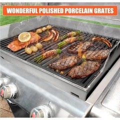 19.5″ Cast Iron Grill Grates for Weber Genesis 300 Series Pitt Boss PB700 Series