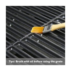 Uniflasy 15 Inch Cast Iron Grill Cooking Grid Grate for Weber Old Spirit 200 …