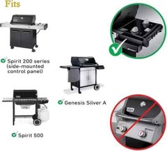 2Pack 15″ Cooking Grates for Weber Spirit 200 Series Spirit 500 Genesis Silver A