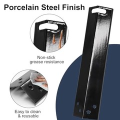 Grill Replacement Parts for Expert Grill XG10-101 Porcelain Steel Heat Plates