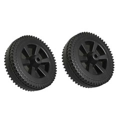 Sturdy Plastic Wheels for Your Grilling Needs 7 Replacement Parts (2PCS)