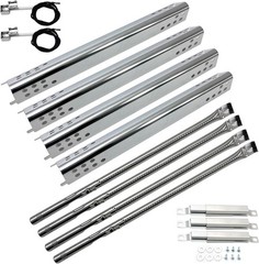 DG274 Grill Parts Kit for Charbroil 4-Burner 463376619 – Burner + Plate + Tube