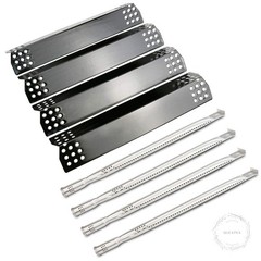 Replacement Part for Nexgrill 720-0925P Burner Tube, Heat Plates for Nexgrill