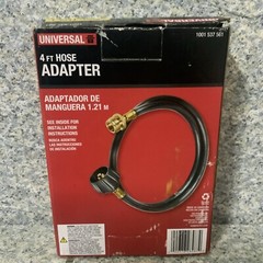 ☀️ Universal 4 ft. Hose with Adaptor