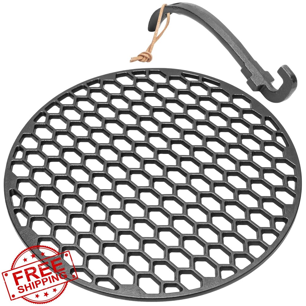 KEESHA 22″ Cast Iron Grill Grate Weber
