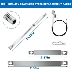 Grill Replacement Parts for 3-Burner TRU-Infrared Grills – Emitter Plates, Heat