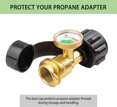 10Pcs QCC1 Dust Caps for Propane Tank OPD Filler Valve