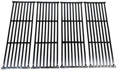 Gas Grill Glossy Finish Porcelain Coated Cast Iron Cooking Grid set (4 pc) 66024