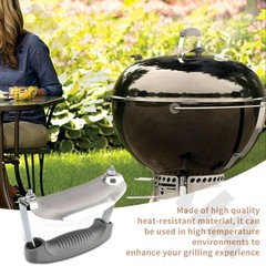 80672 Charcoal Lid Handle & Shield Kit – Only Works for lids with 2 Handle Holes