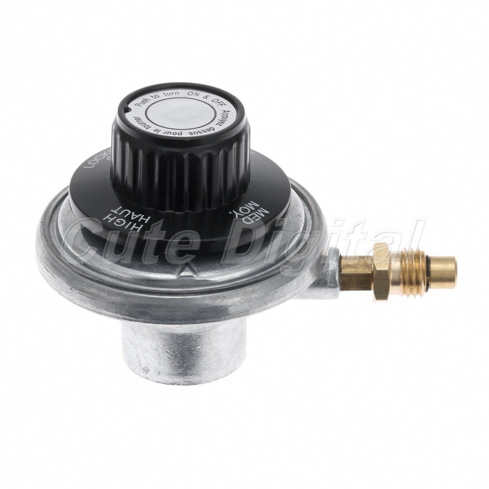 1Pc x Low Pressure Gas Stove Valve Flow Adjustable Male M12*1 Thread Outlet Size
