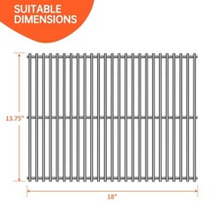 1 PCS Grill Stainless Steel Wire Cooking Grid For MHP GJK JNR 18×133/4