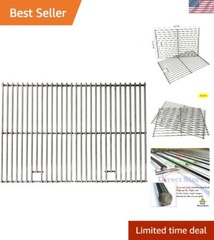 Universal Stainless Steel Cooking Grids Replacement Set for Grilling Mastery