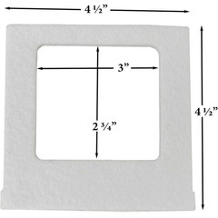 Green Mountain Grill Fiberglass Hopper Gasket: GMG-GASKET-1