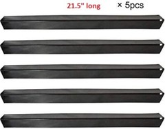 5 Porcelain Steel Flavorizer Bars 21.5″ for Weber Genesis Spirit 500 BBQ Grill