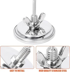 1.85″ Lid Temperature Gauge for Most of Char Broil Gas Grills, Grill Thermometer