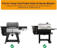 Grill Drip Tray Heat Baffle Replacement for Camp Chef 24 Series Pellet Grills,
