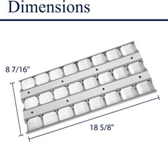 DCS Radiant Tray Grill Replacement Parts for DCS 27DBQ, 27DBQR, 27DBR, etc