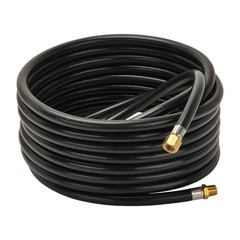 Only Fire 25ft Propane Gas Hose Extension, Appliance/Grill, Black